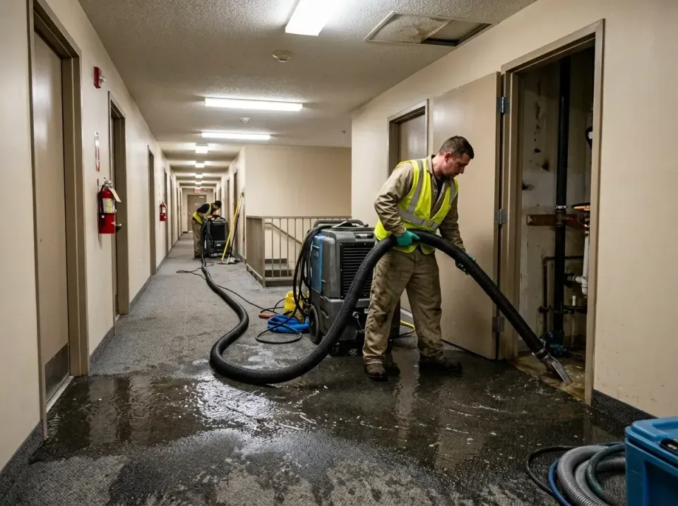 multi-unit-apartment-hallway-f-005 — frequently asked questions, Emergency Burst Pipe Water Extraction & Removal in Tanglewi…